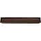 Ekena Millwork 3-Sided (U-beam) Riverwood Endurathane Faux Wood Ceiling Beam, Premium Mahogany, 8"W x 10"H  x 10'L BMRW3C0080X100X120ZM - alternate 4